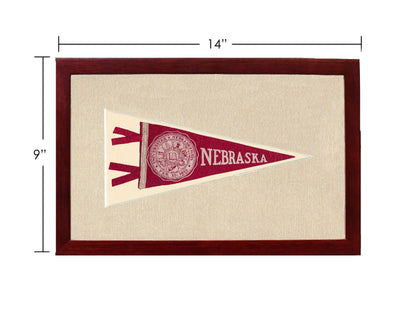 Americana Memories Vintage Pennants and Memorabilia Vintage University of Nebraska Pennant