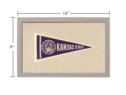Americana Memories Vintage Pennants and Memorabilia Vintage Kansas State University Pennant