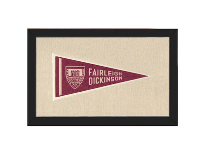 Vintage Fairleigh Dickinson Pennant