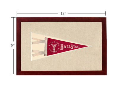 Vintage Ball State University Pennant