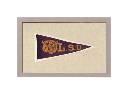 Vintage Louisiana State University Pennant