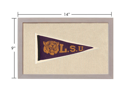 Vintage Louisiana State University Pennant