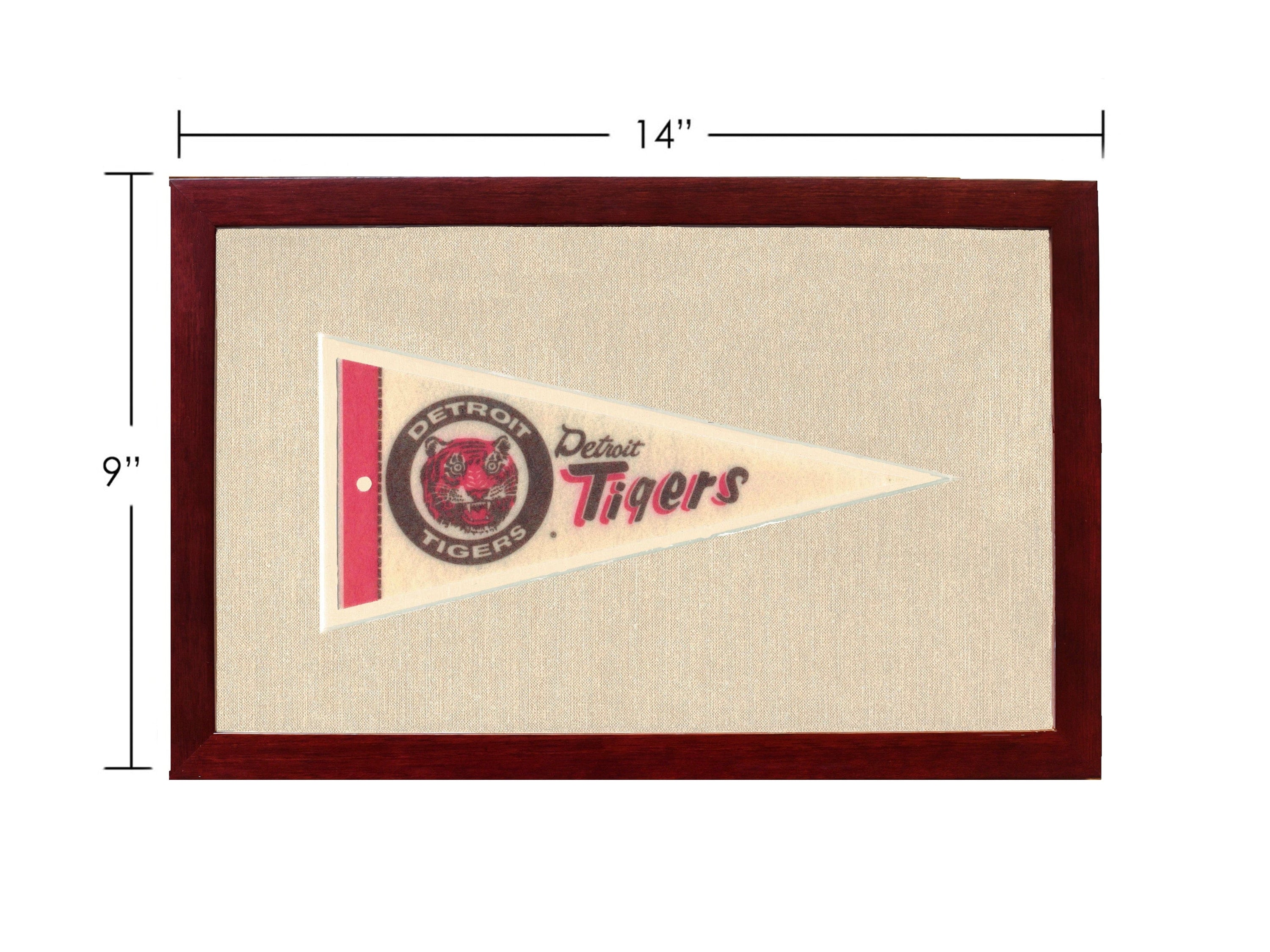 Americana Memories Vintage Pennants and Memorabilia Vintage Detroit Tigers Pennant