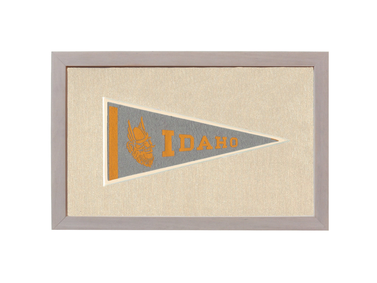 Americana Memories Vintage Pennants and Memorabilia Vintage University of Idaho Pennant