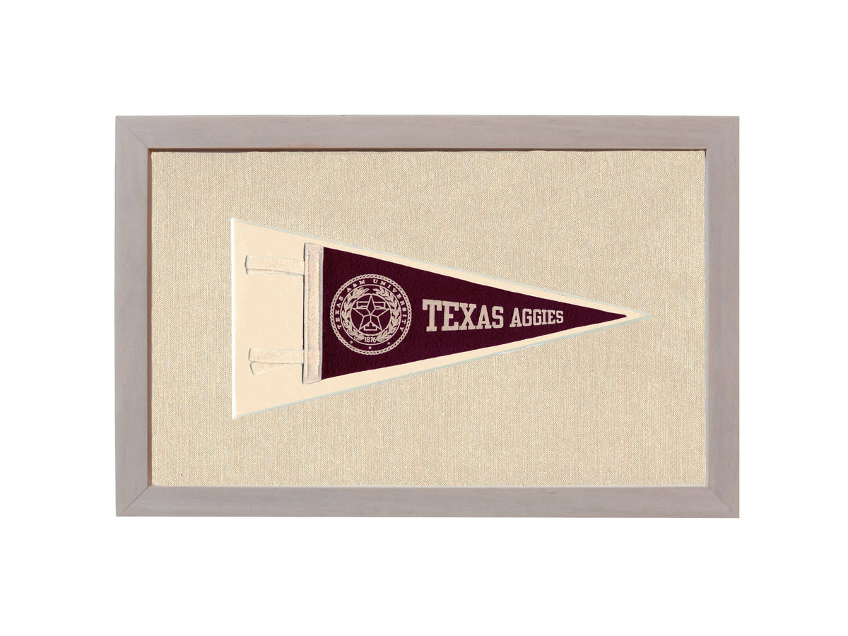 Americana Memories Vintage Pennants and Memorabilia Vintage Texas A&amp;M Pennant