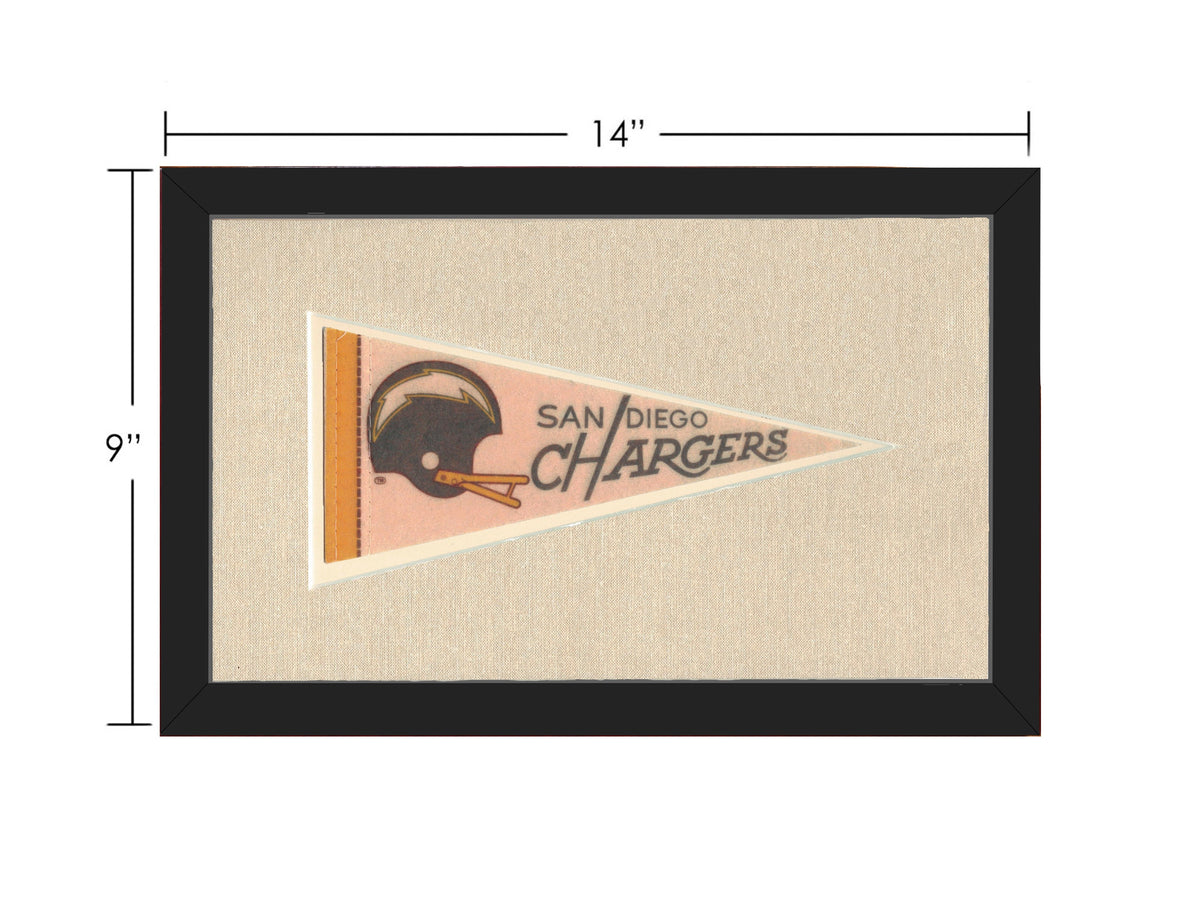 Vintage San Diego Chargers Pennant