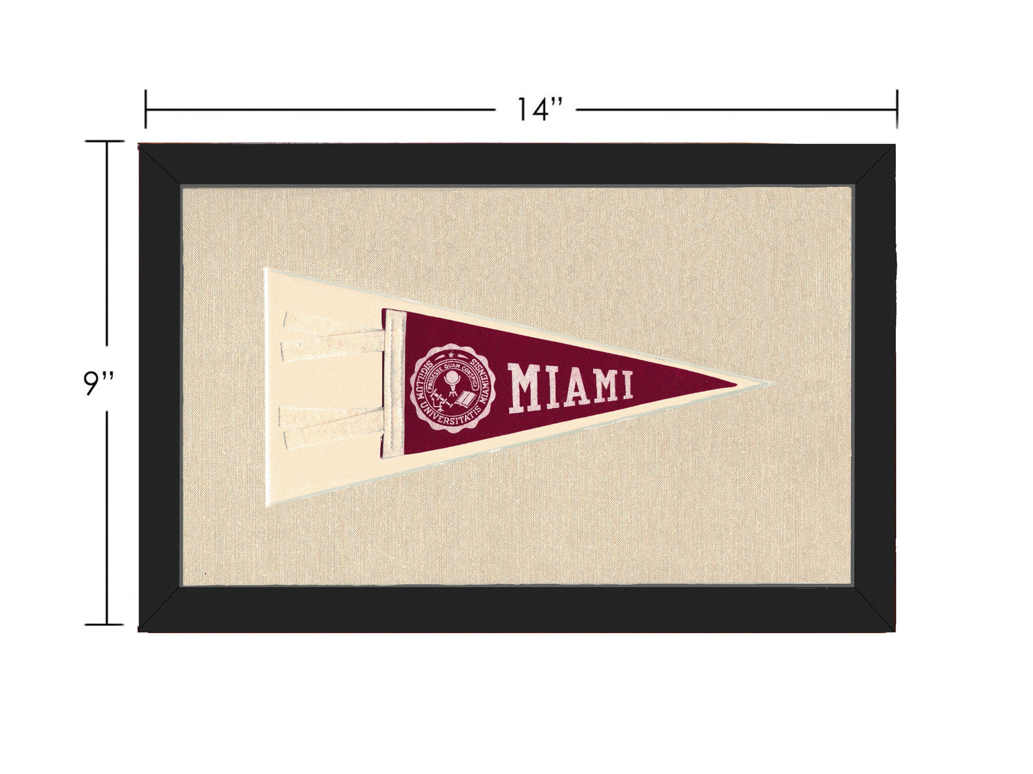 Americana Memories Vintage Pennants and Memorabilia Vintage Miami University Pennant