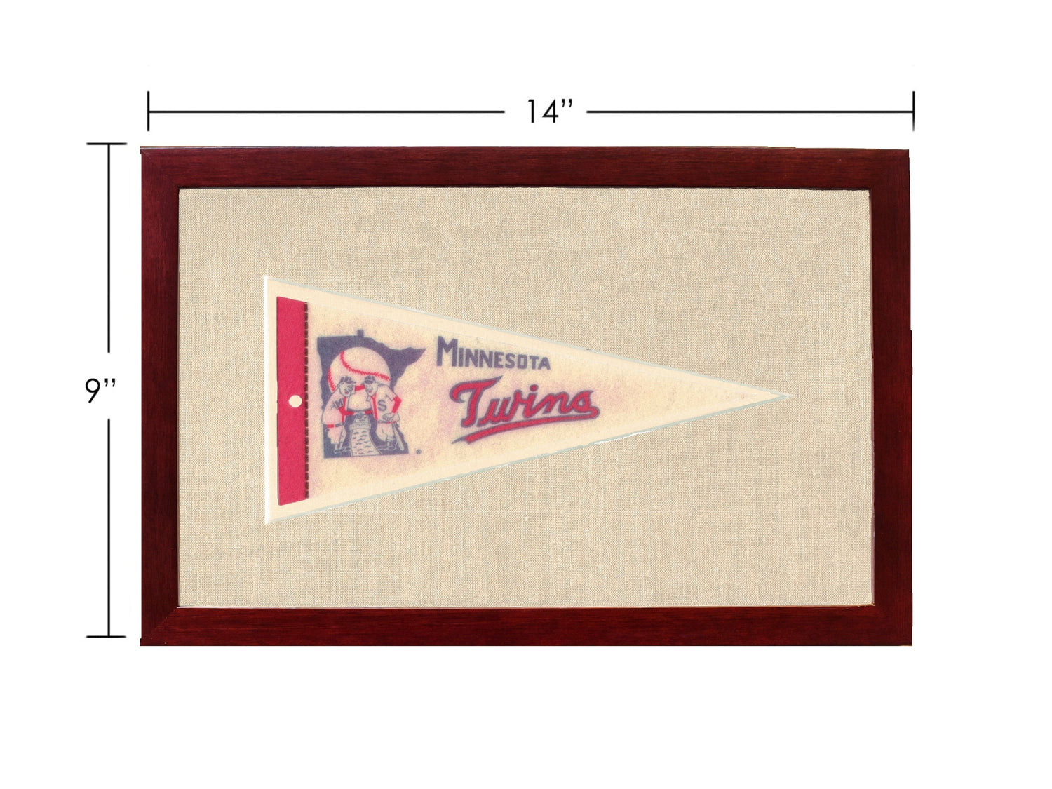 Americana Memories Vintage Pennants and Memorabilia Vintage Minnesota Twins Pennant