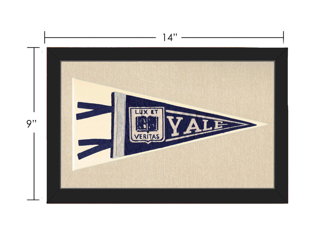 Vintage Yale University Pennant