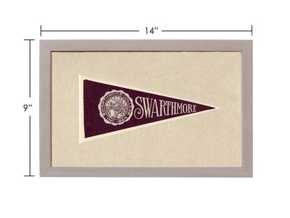 Americana Memories Vintage Pennants and Memorabilia Vintage Swarthmore College Pennant
