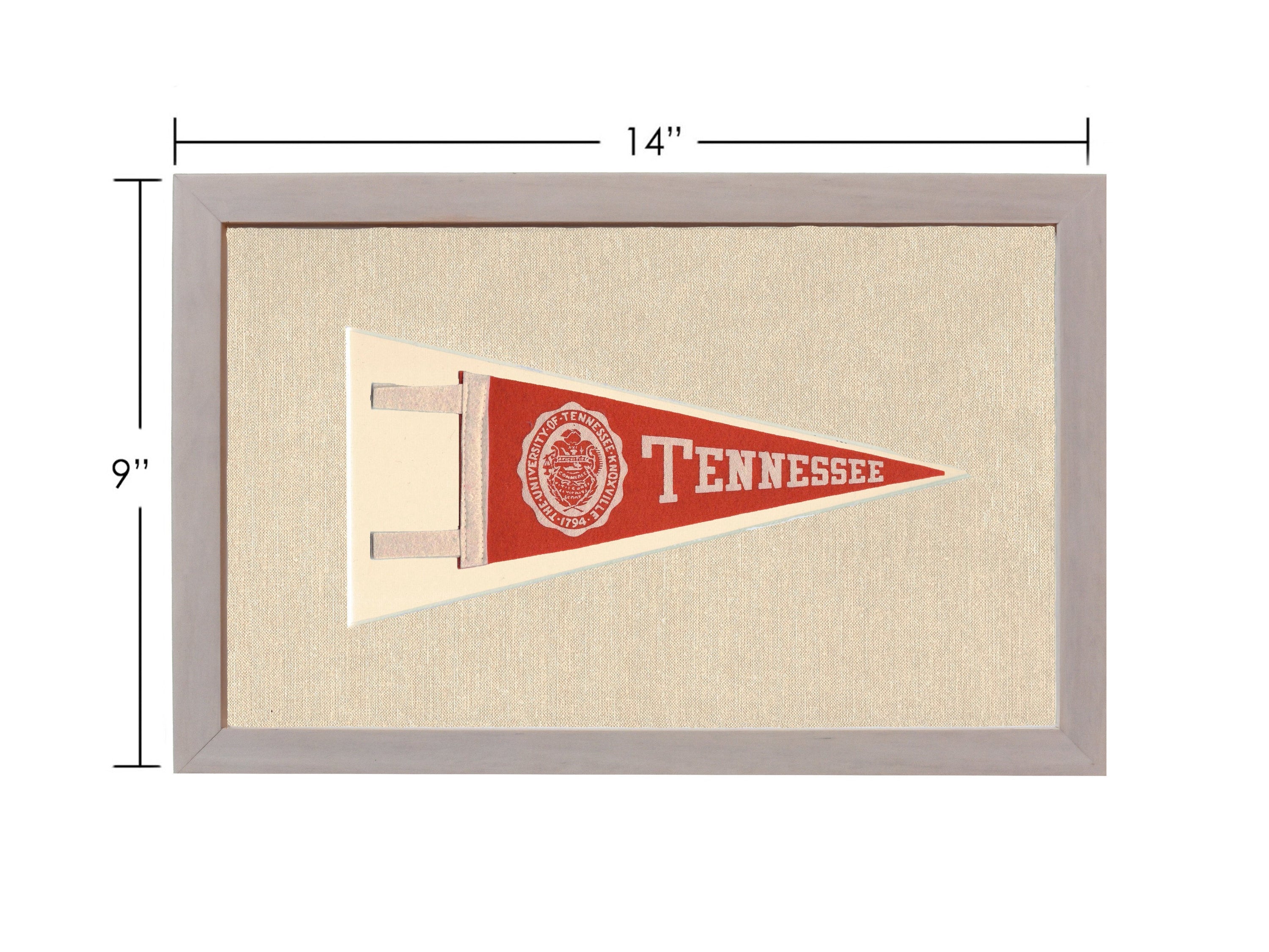 Vintage University of Tennessee Pennant