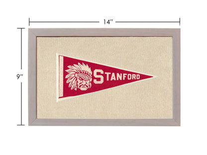 Americana Memories Vintage Pennants and Memorabilia Vintage Stanford University Pennant