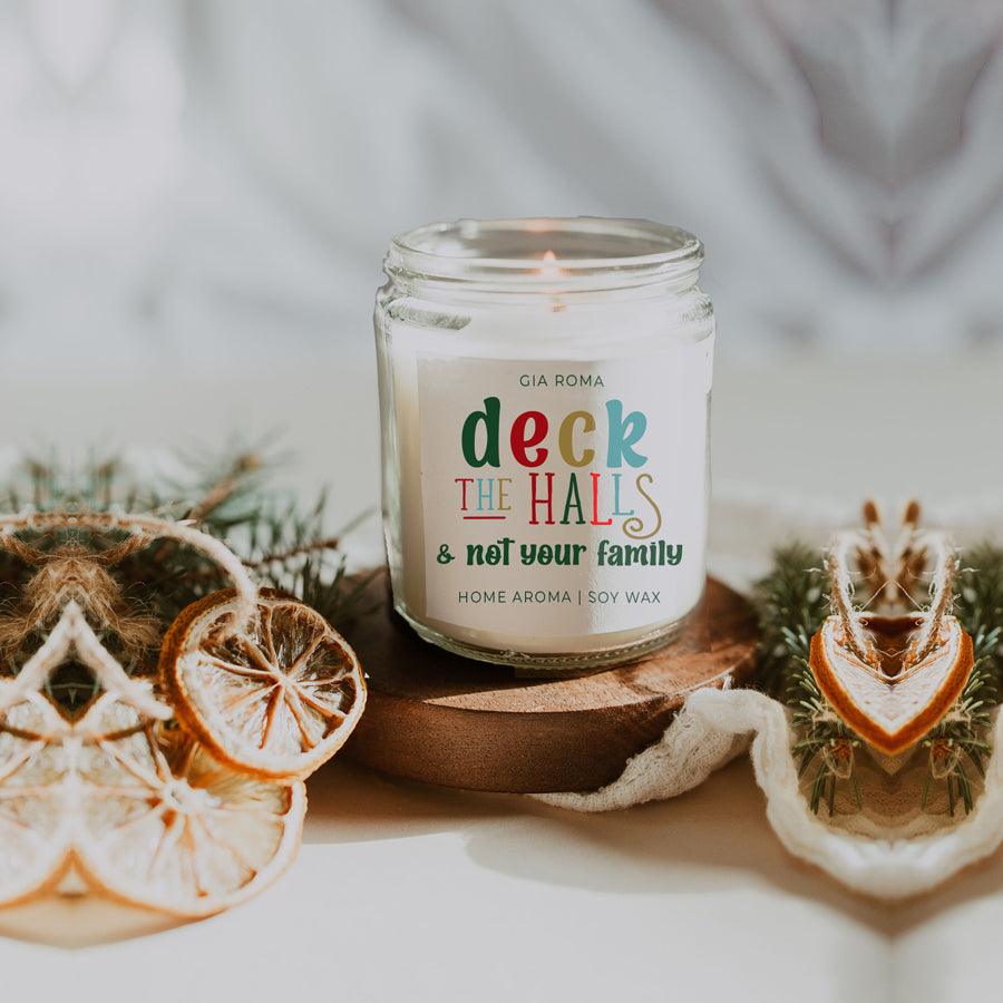 Gia Roma Candle Deck The Halls Candle