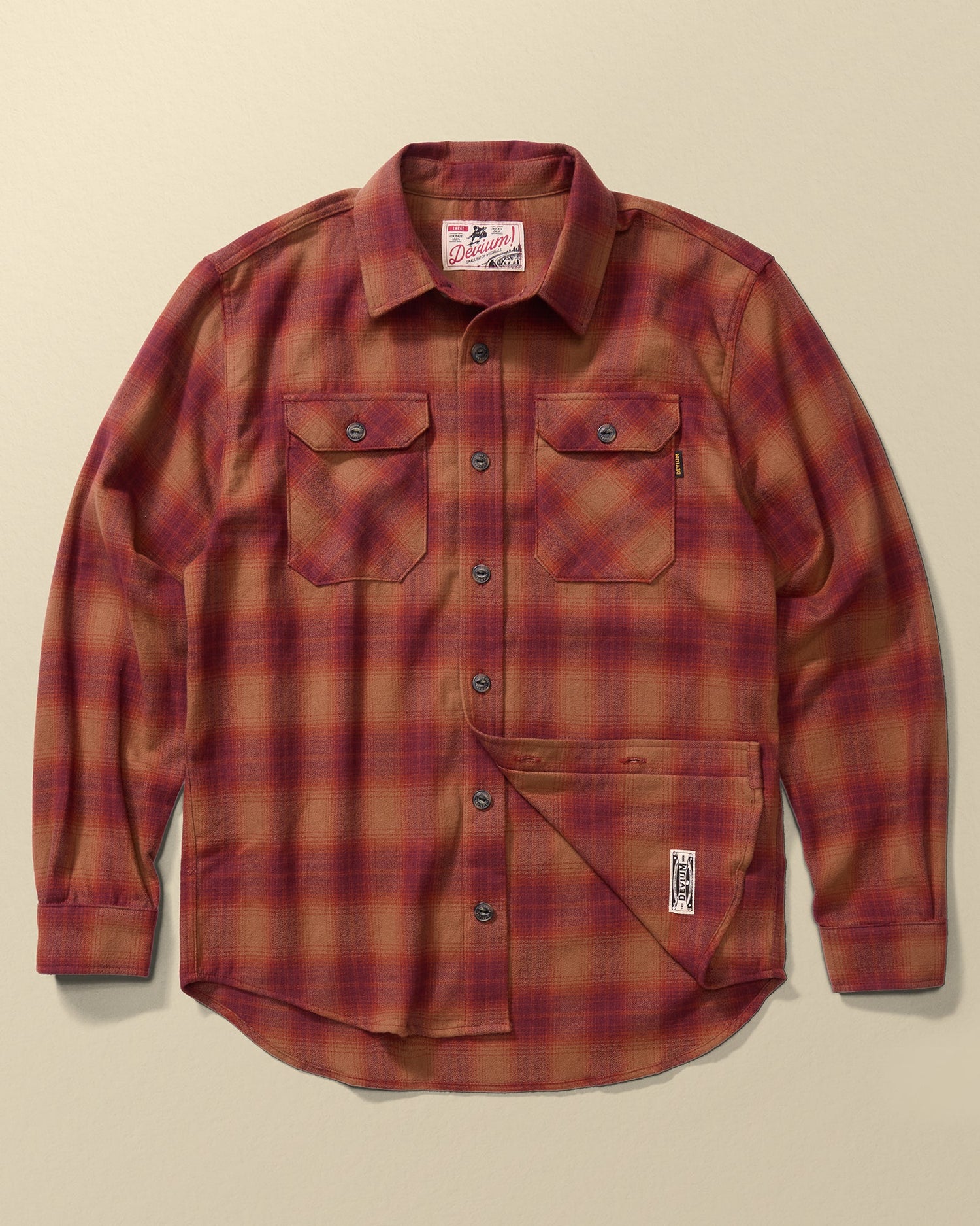 Boca Long Sleeve Flannel Shirt