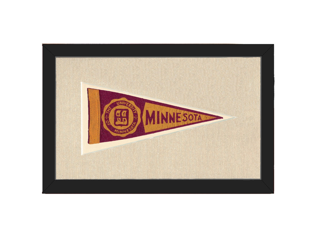 Americana Memories Vintage Pennants and Memorabilia Vintage University of Minnesota Pennant