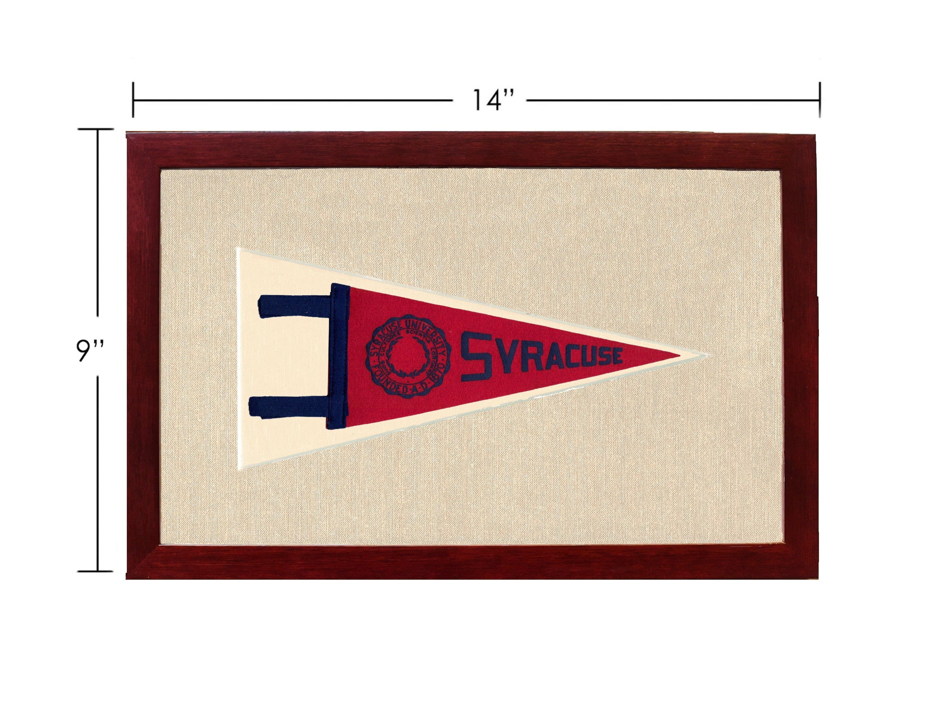 Americana Memories Vintage Pennants and Memorabilia Vintage Syracuse University Pennant
