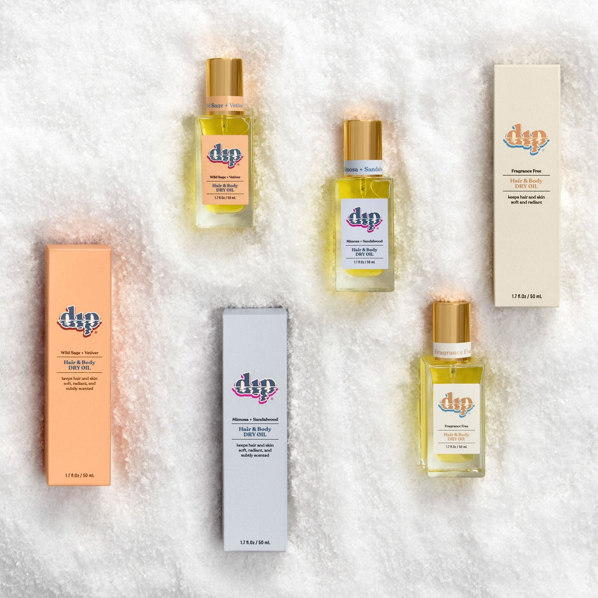Dip Hair &amp; Body Dry Oil - Wild Sage &amp; Vetiver