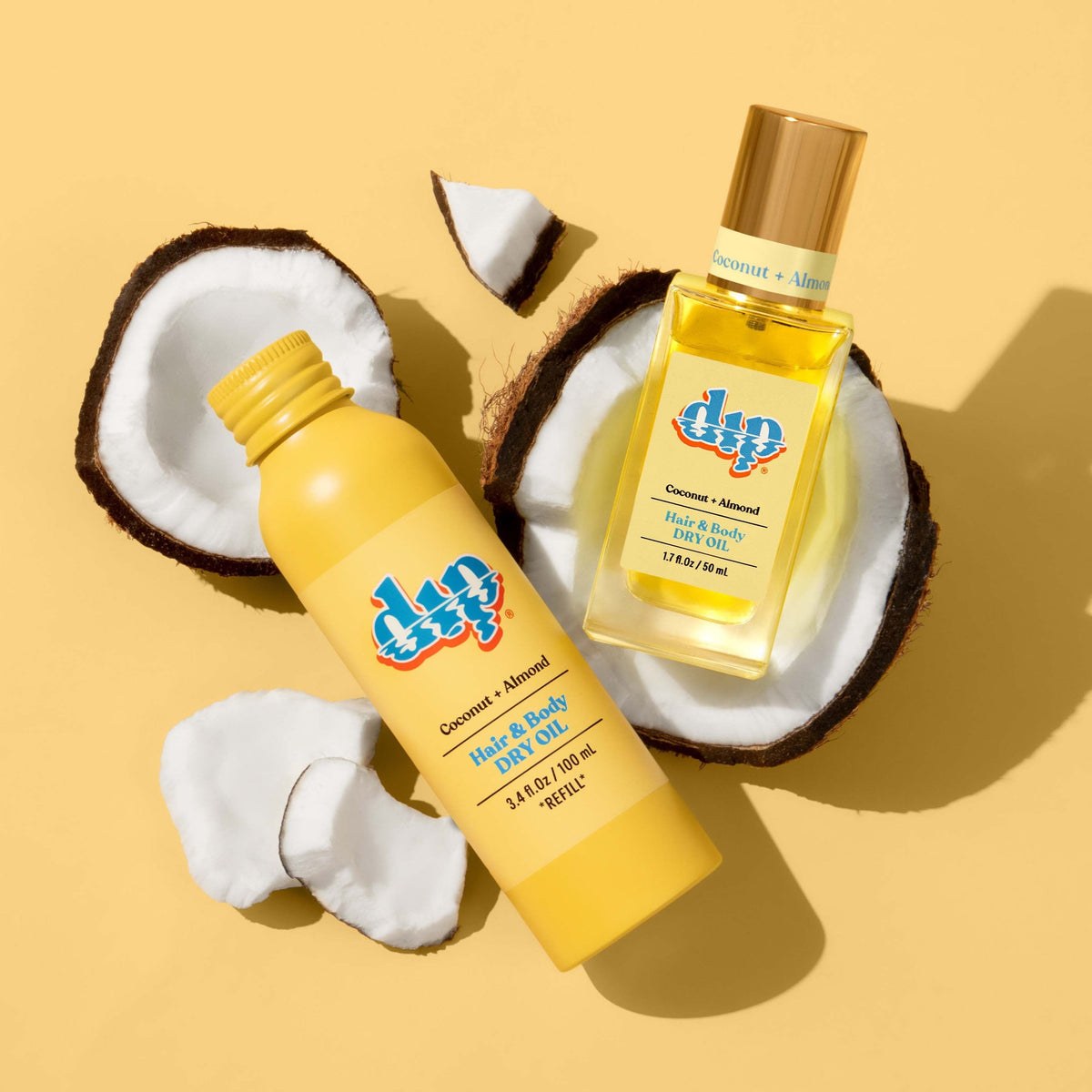 Dip REFILL Hair &amp; Body Dry Oil - Coconut &amp; Almond