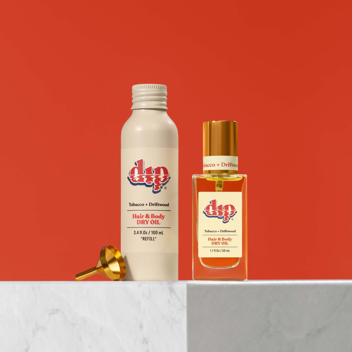 Dip REFILL Hair &amp; Body Dry Oil - Tobacco &amp; Driftwood