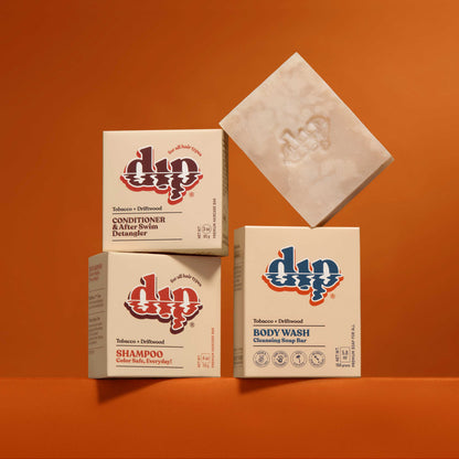 Dip Body Wash Cleansing Soap Bar - Tobacco &amp; Driftwood
