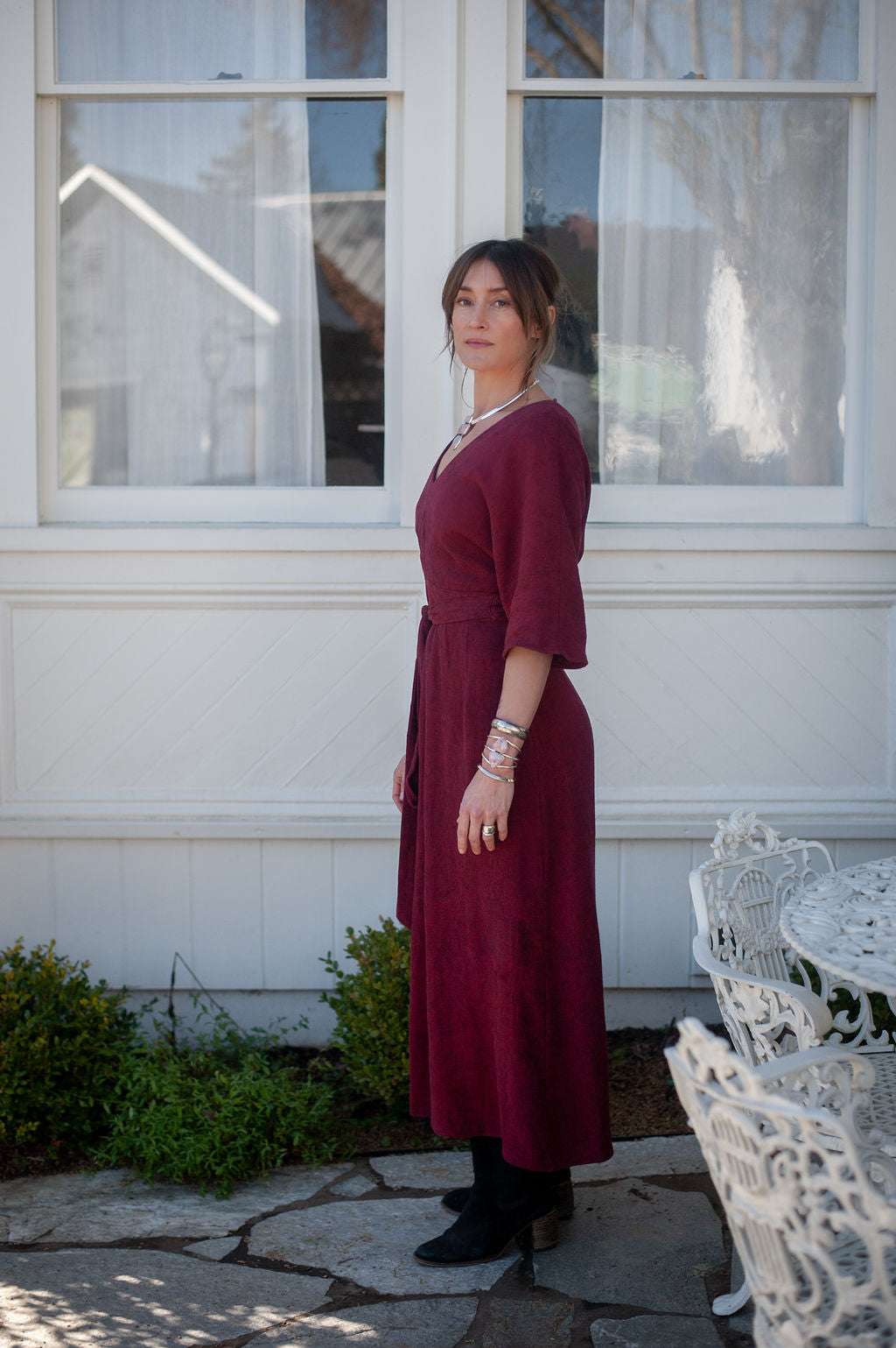Field Day Dress Diana Dress in Ruby Checker