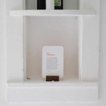 "I Bring My Friend to Jesus" Prayer Cards + Wooden Display Block