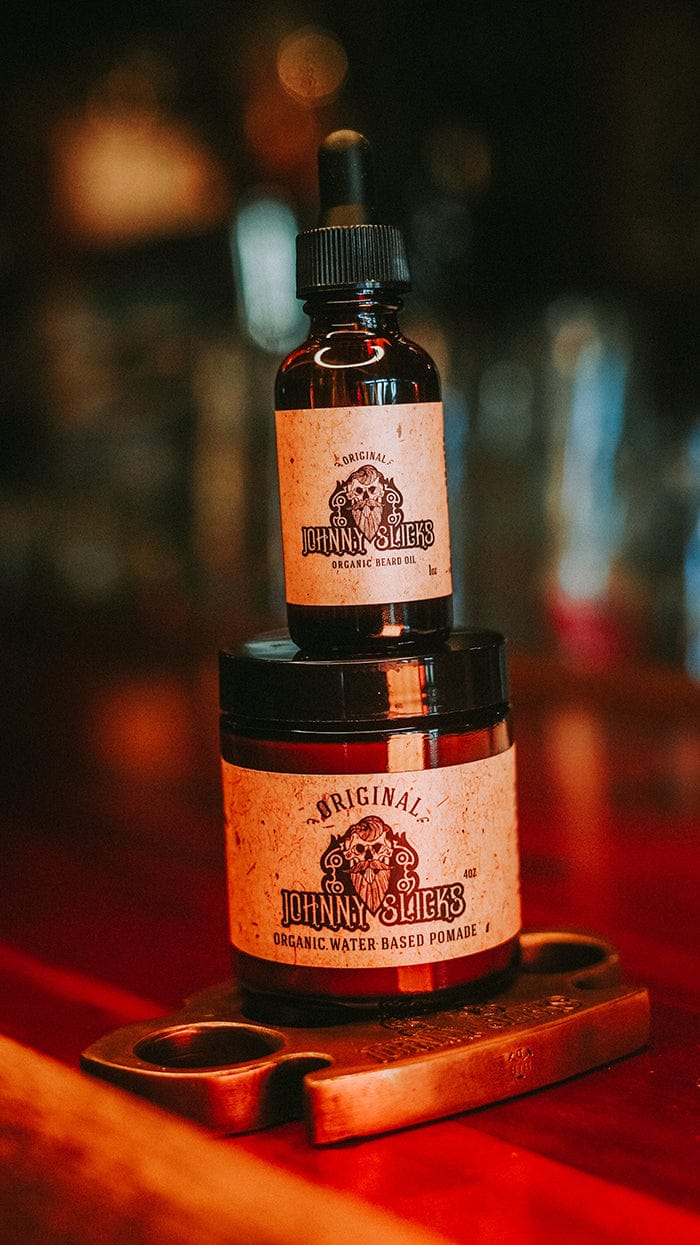 Johnny Slicks Pomade Beard Style Kit