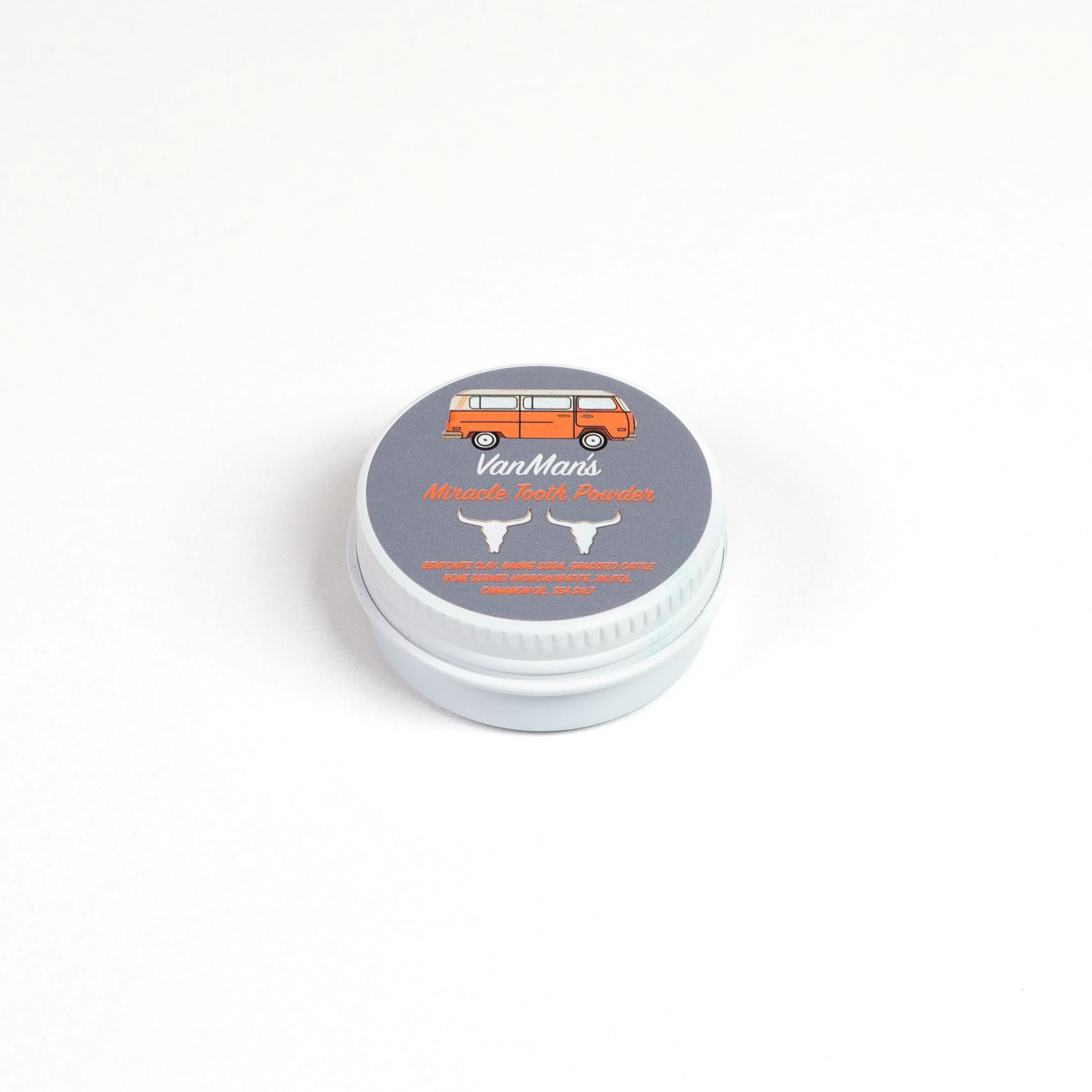 VanMan Skincare Cinna-Bone Tooth Powder VanMan Tiny&