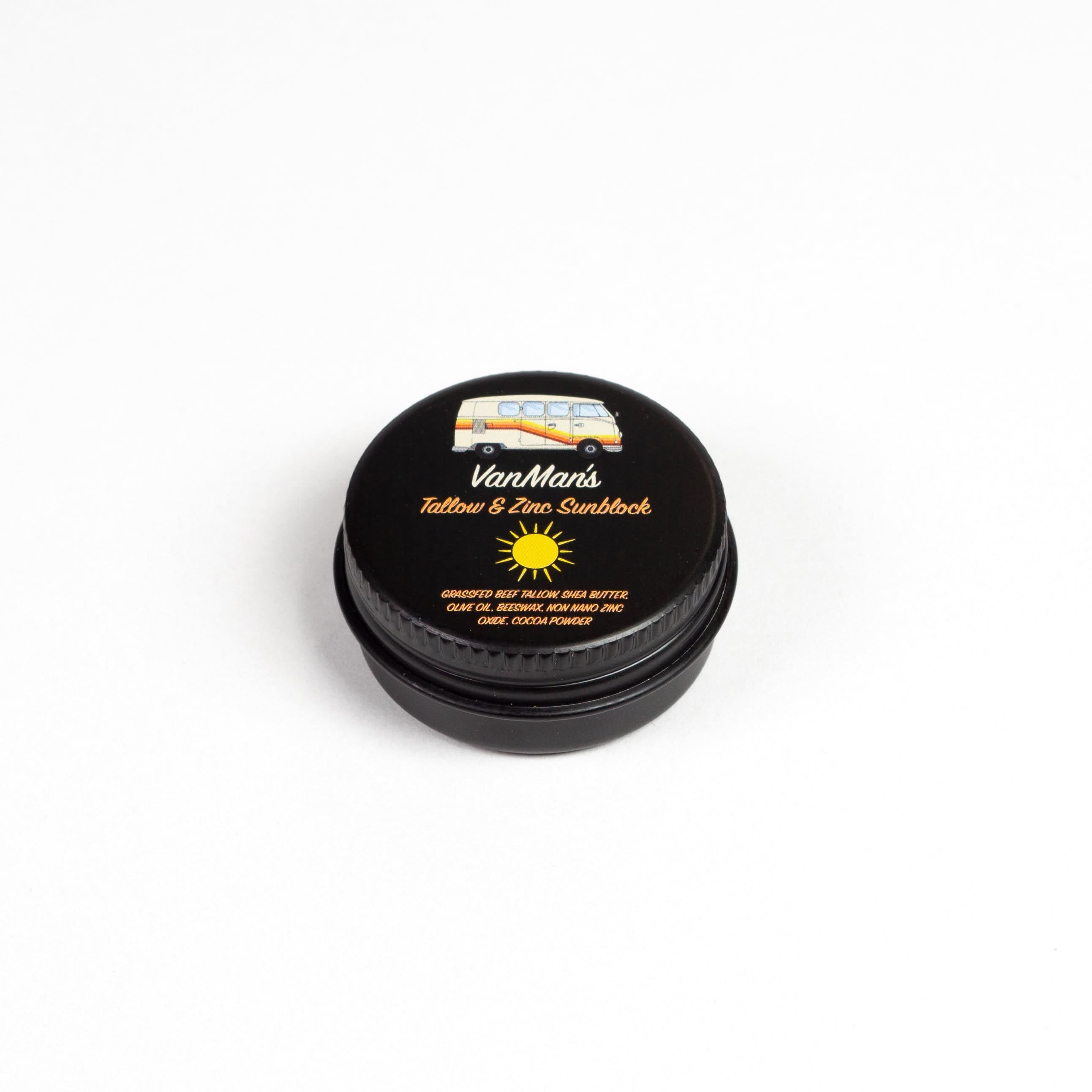 VanMan Skincare Tallow &amp; Zinc Sunblock VanMan Tiny&