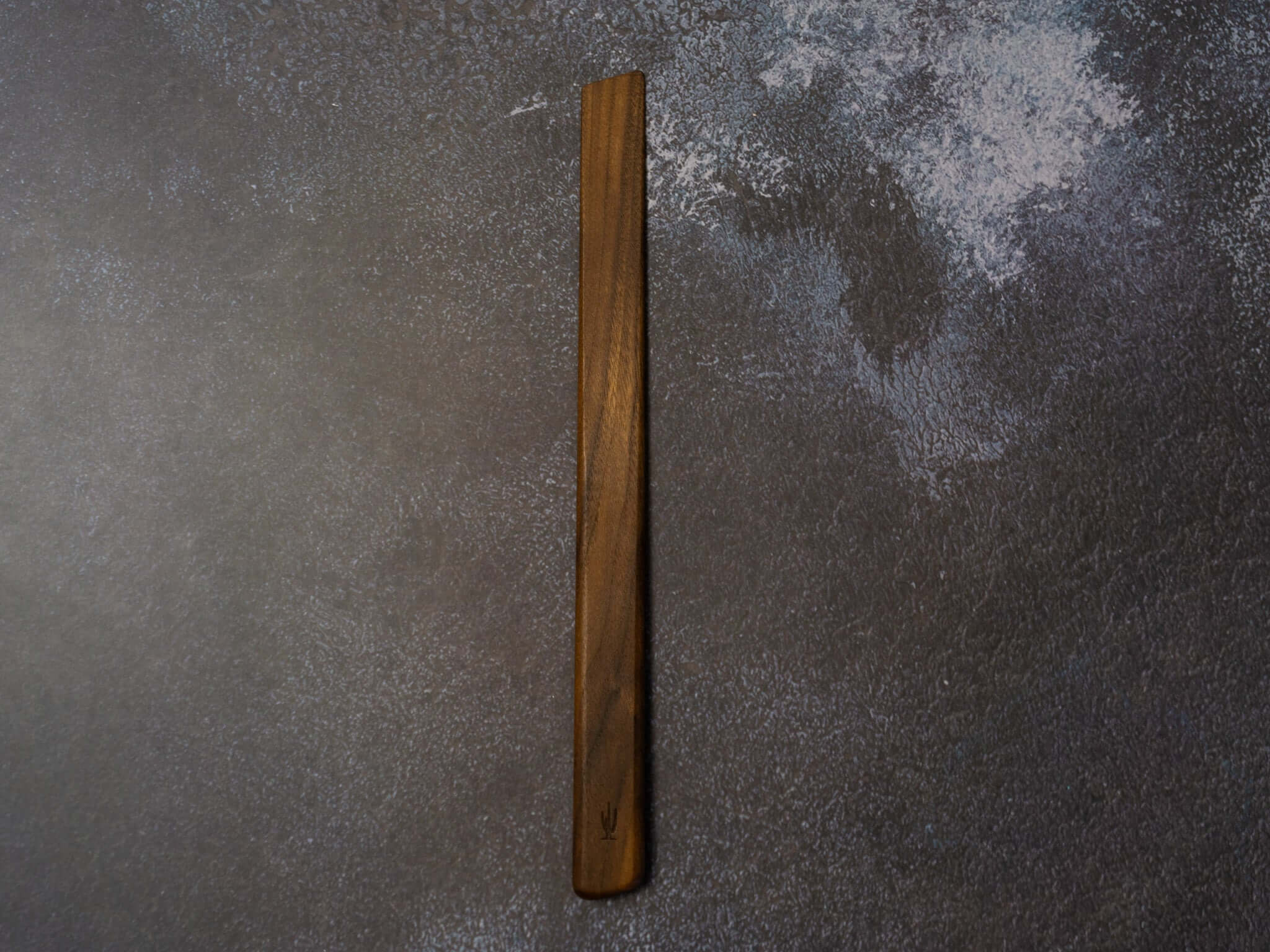 Old Saguaro Woodcraft Utensil Walnut Wooden Spurtle