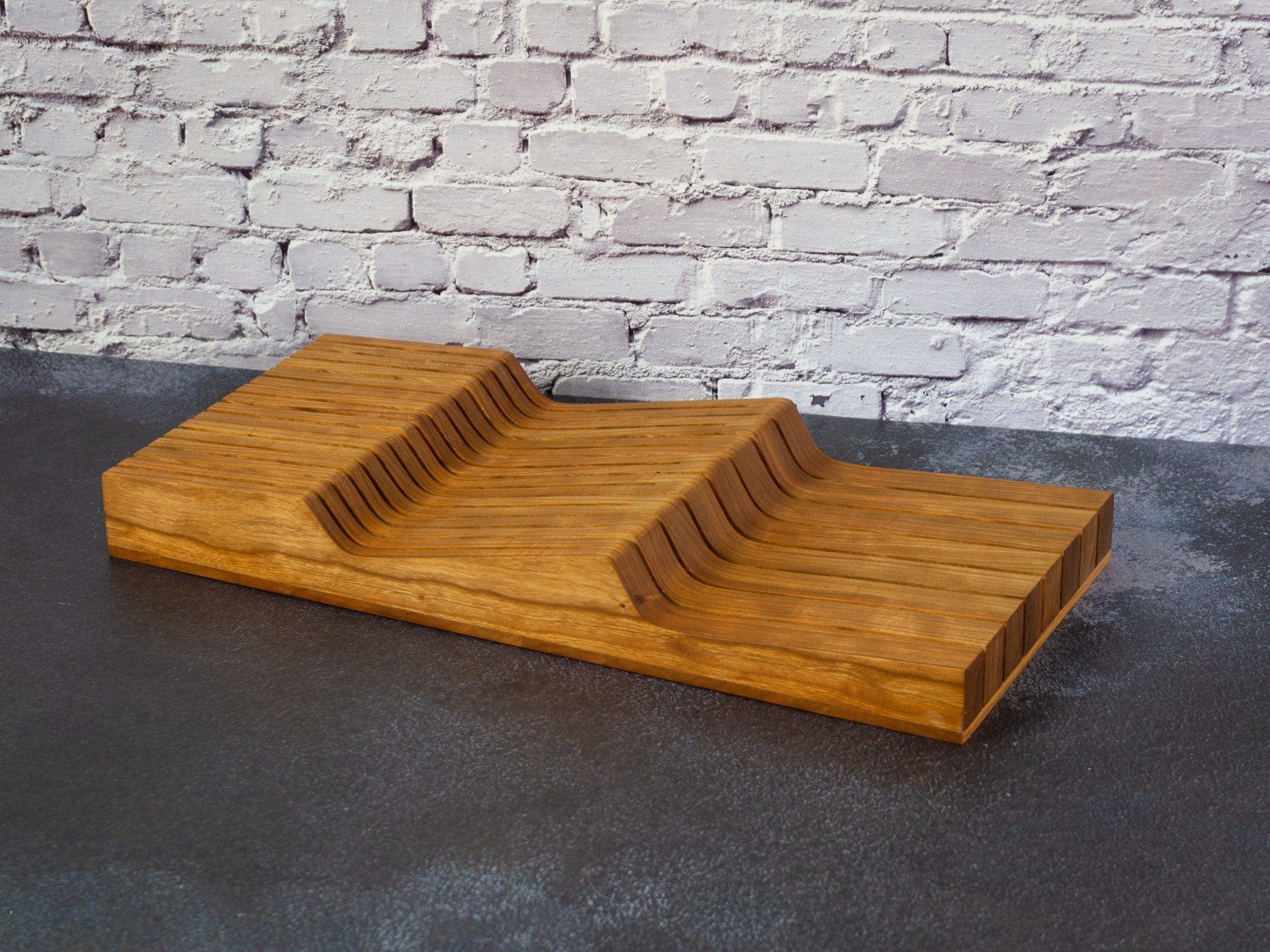 Old Saguaro Woodcraft Knife Block In-Drawer Knife Block