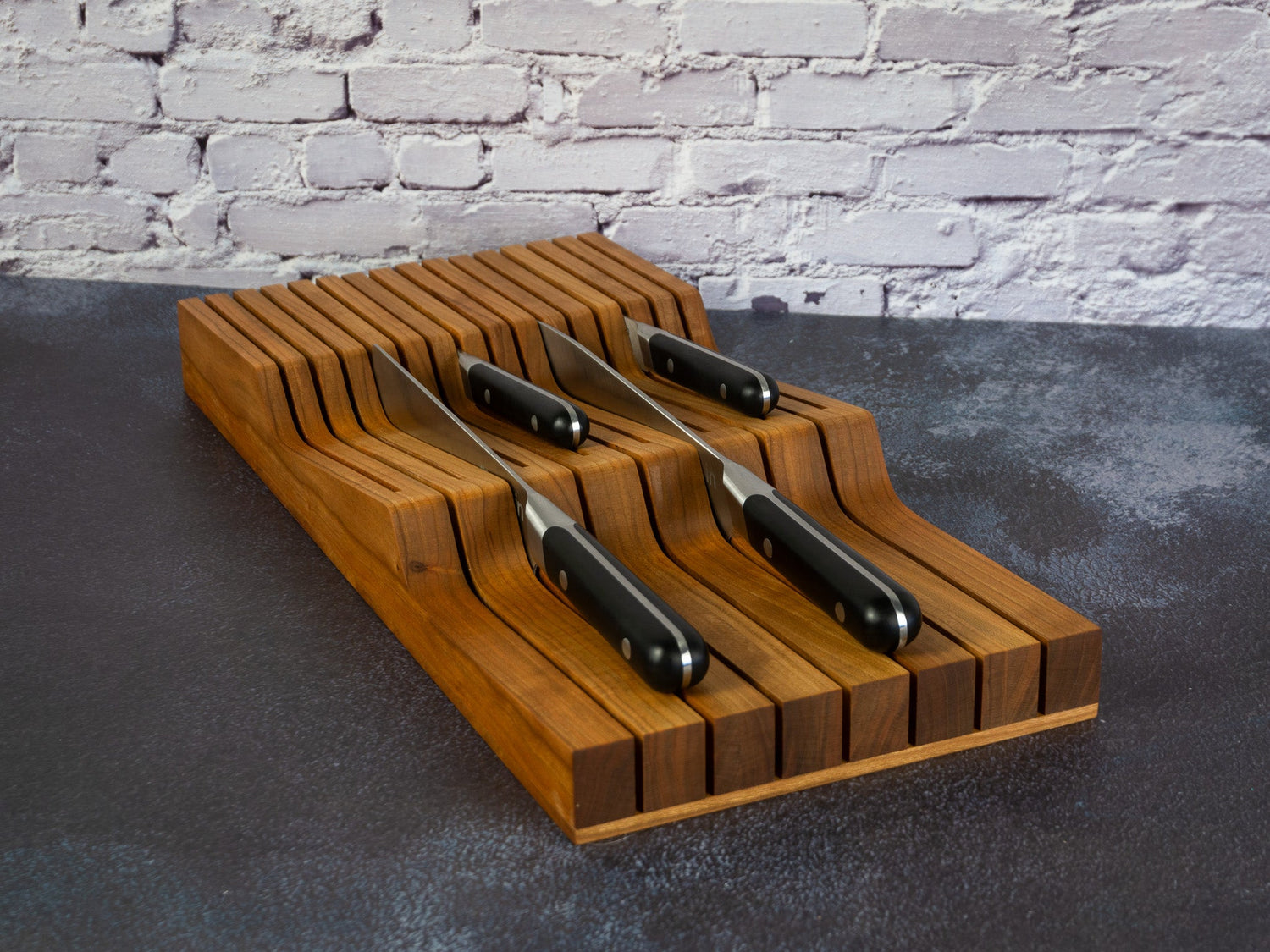 In-Drawer Knife Block - My American Goods