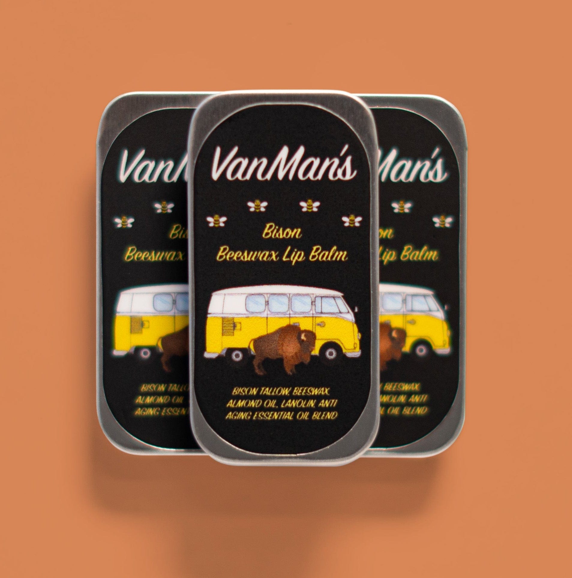VanMan Bison / Tin / 3 Pack *New* VanMan&