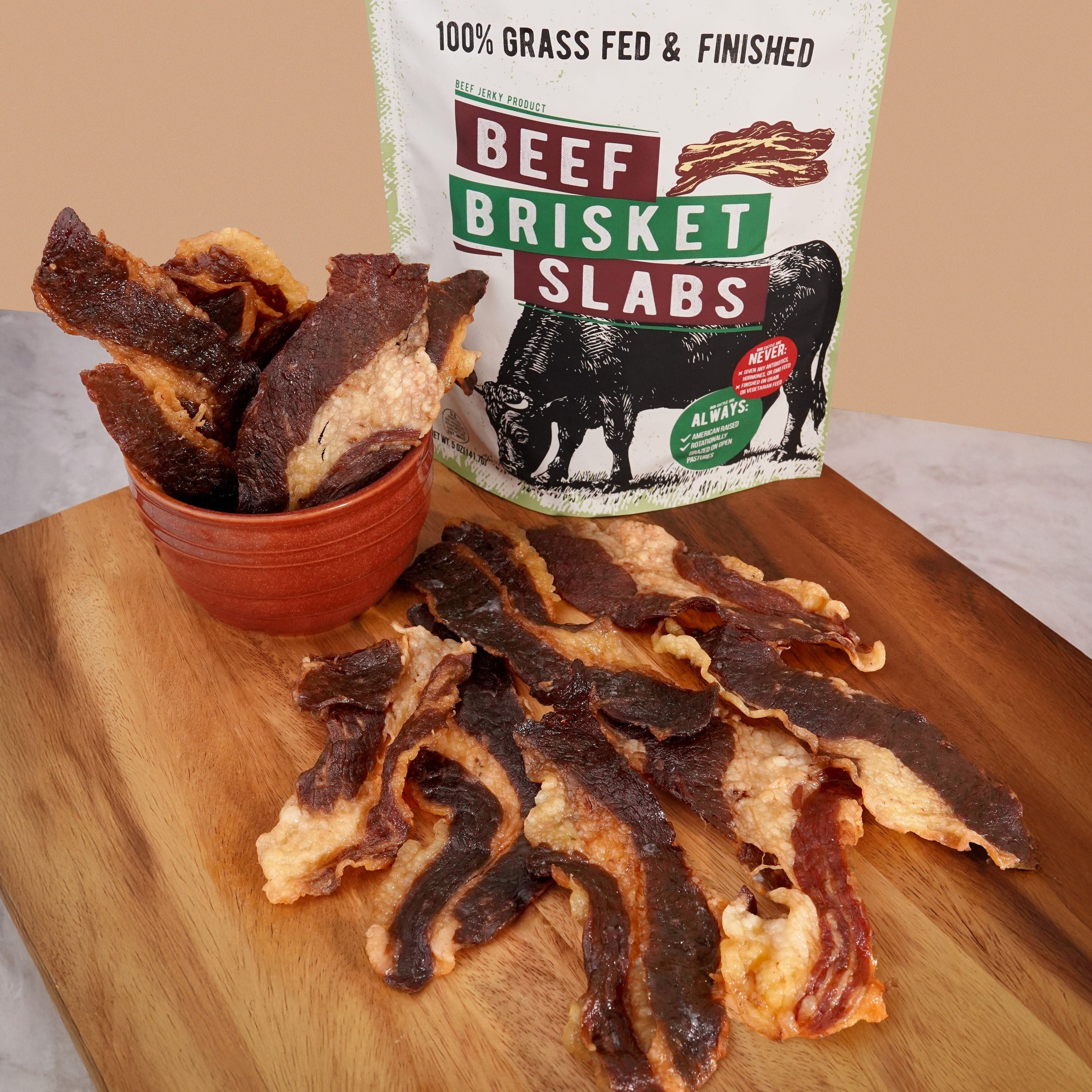 Grazly Beef Brisket Slabs - 100% Grass-Fed &amp; Finished
