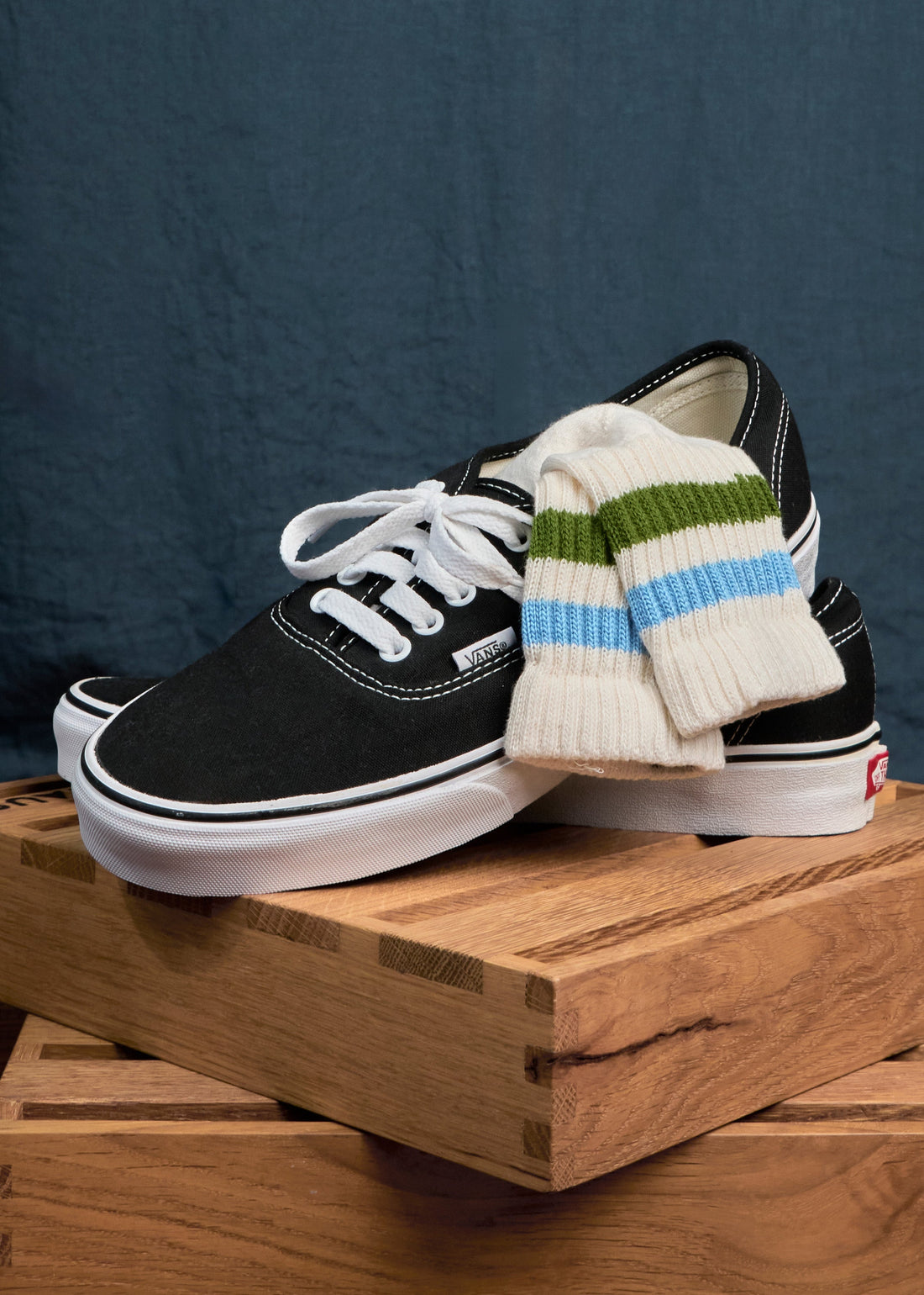 The Retro Stripe Quarter Crew