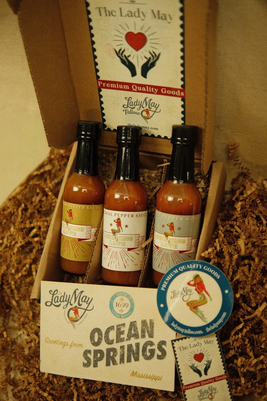 Lady May’s Hot Sauce 3-Pack Bundle