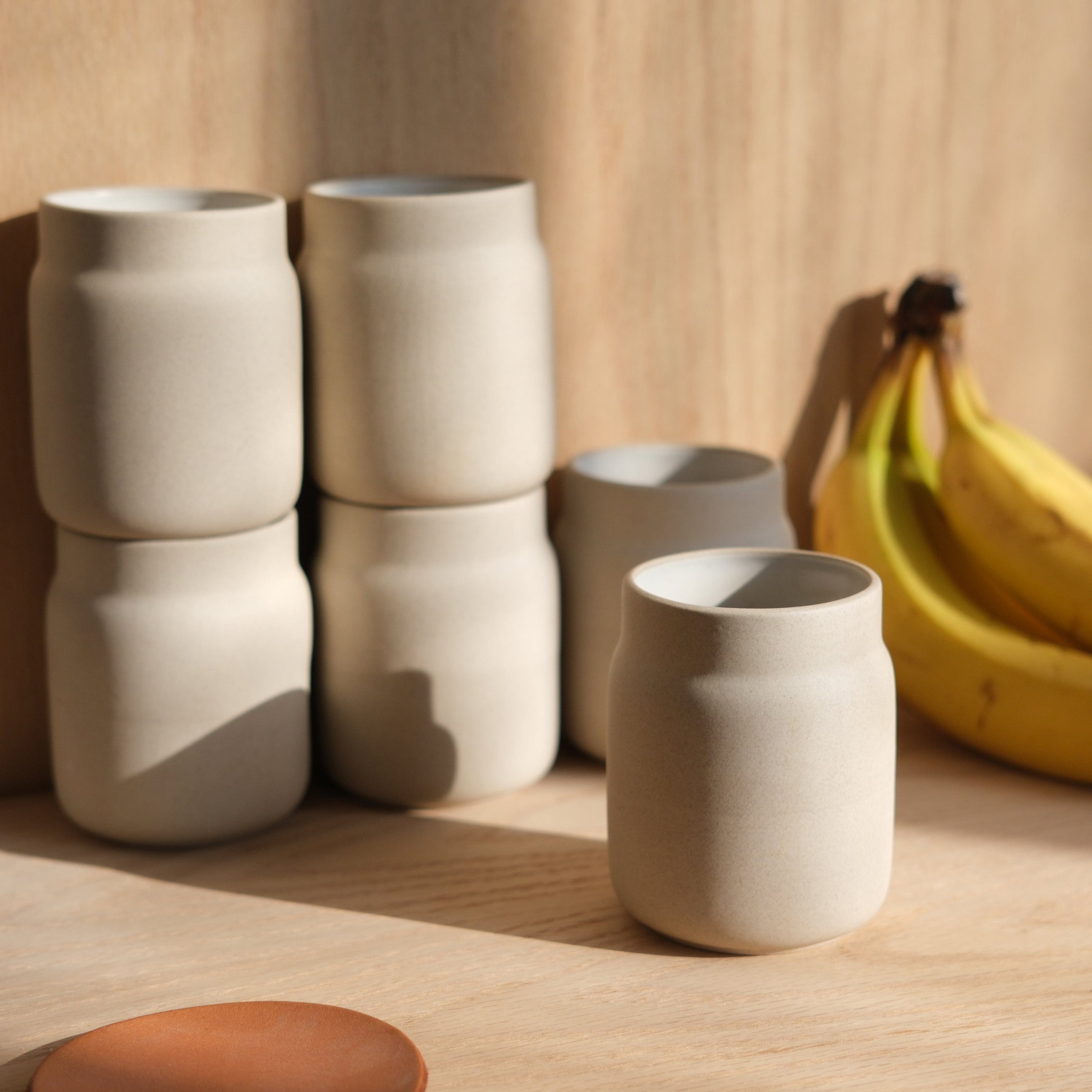 Misewell tumbler White Matte Coffee Tumbler Mug
