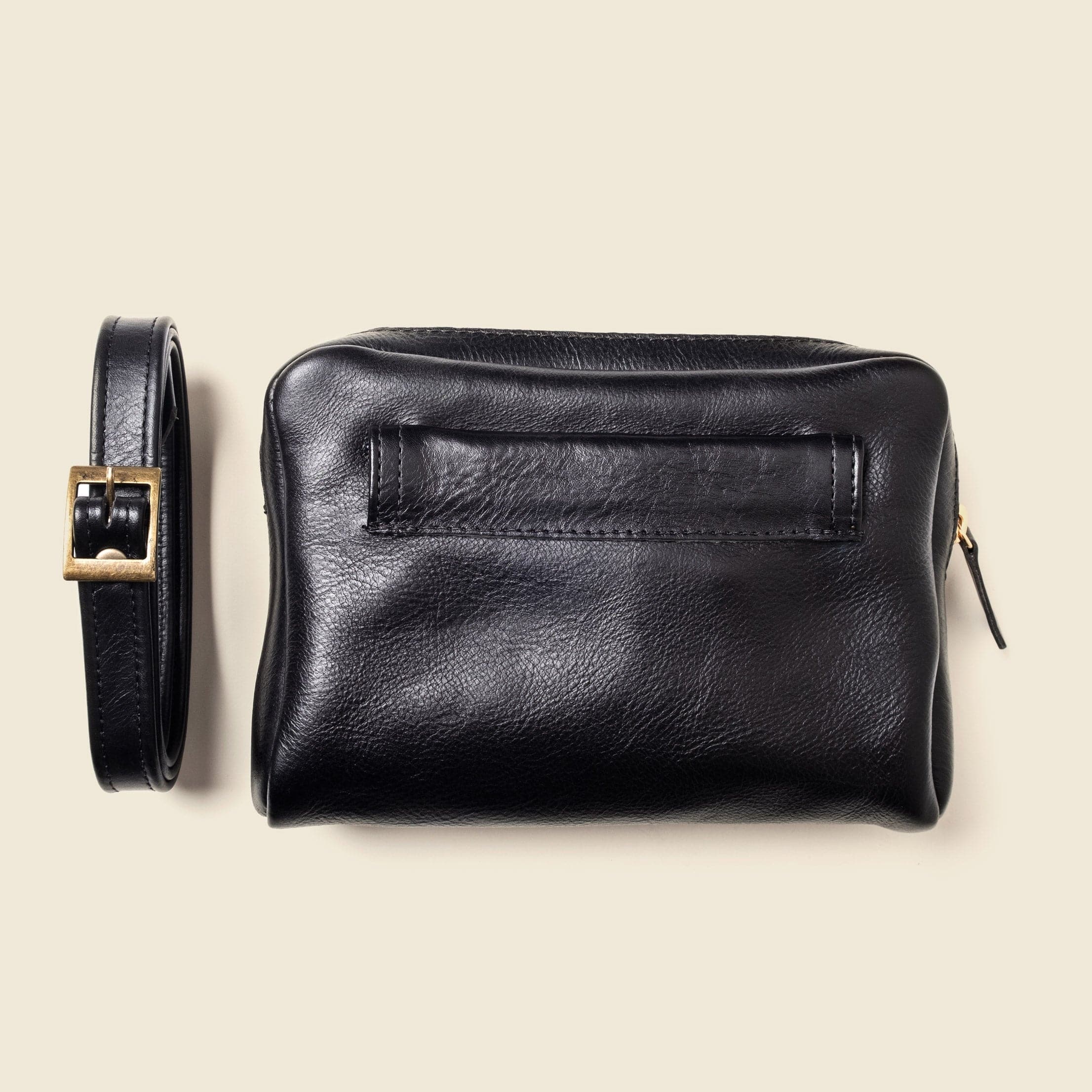 CASUPO Dopp Toiletry Bag 28-36 Fanny Pack Black