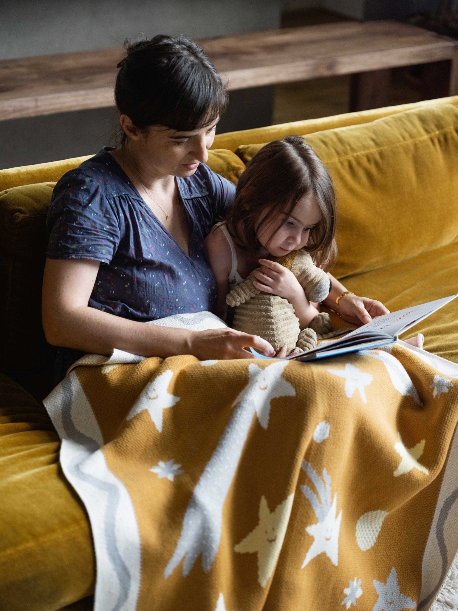 Biquette Baby Blanket Night Sky Baby Blanket