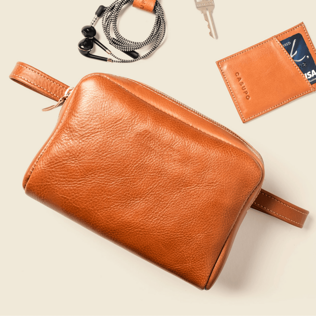 CASUPO Fanny Pack 28-36 Fanny Pack - Natural