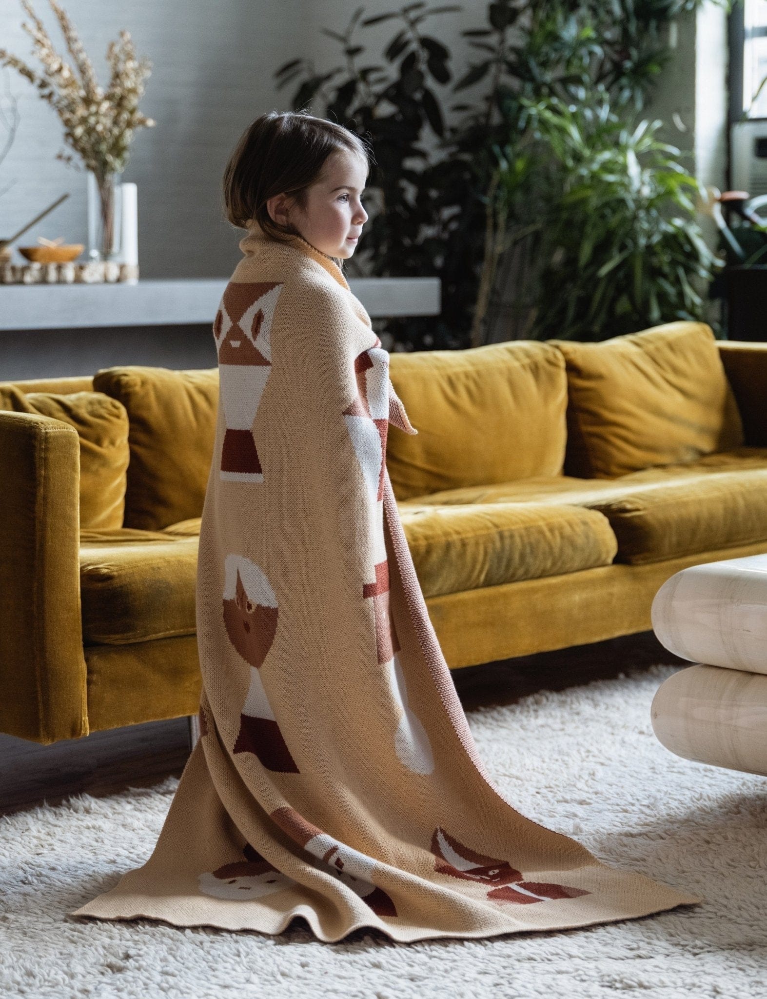 Biquette Baby Blanket Mix &amp; Mingle Baby Blanket