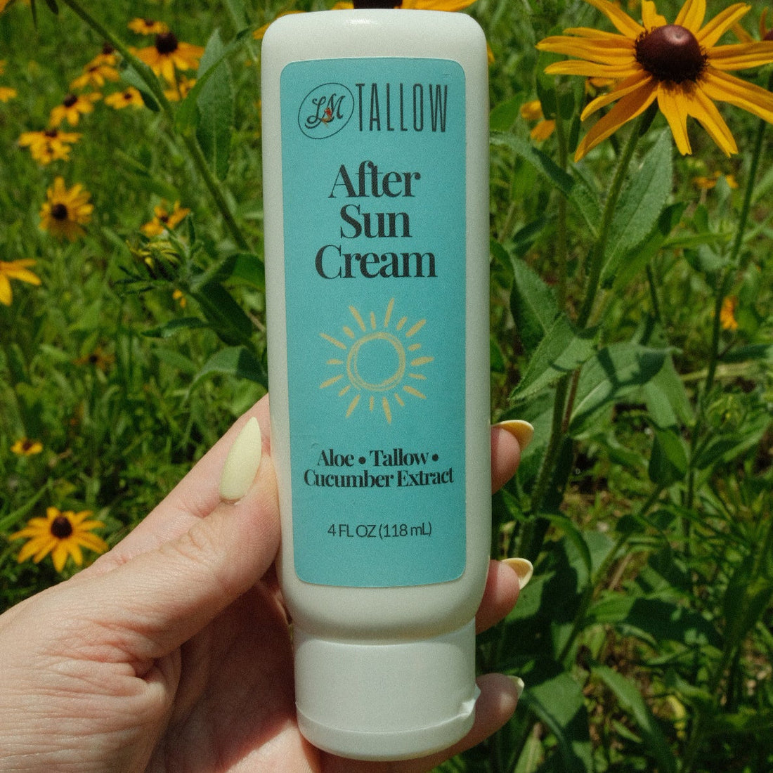 Tallow After Sun Cream | Nourishing Tallow Skincare | Natural Soothing Moisturizer