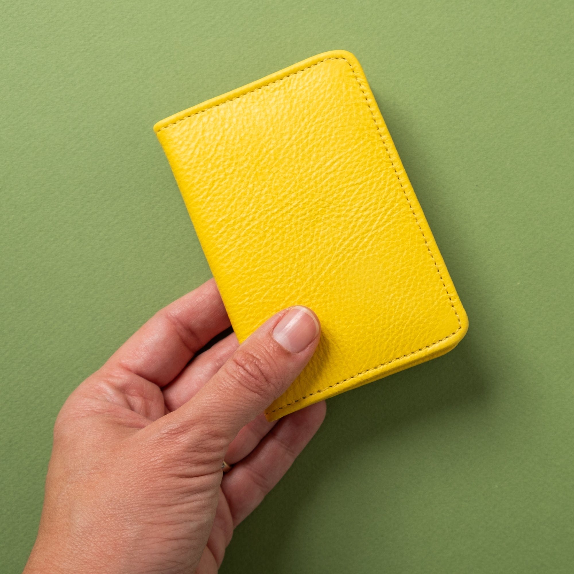 CASUPO Small Bifold Compact Bifold with RFID Protection - Sunny Yellow
