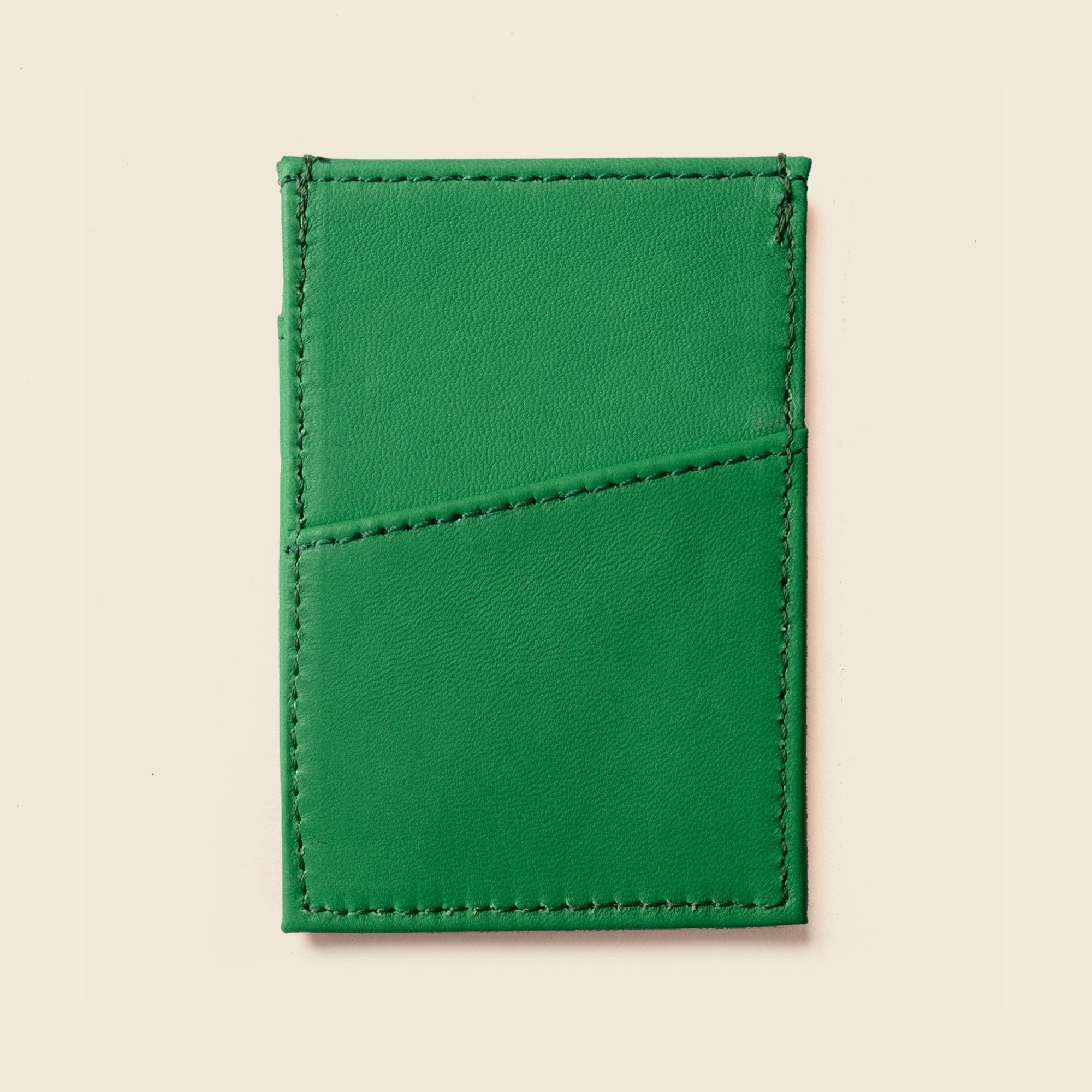 CASUPO Slim Card Holder Minimalist Wallet With RFID Protection - Green