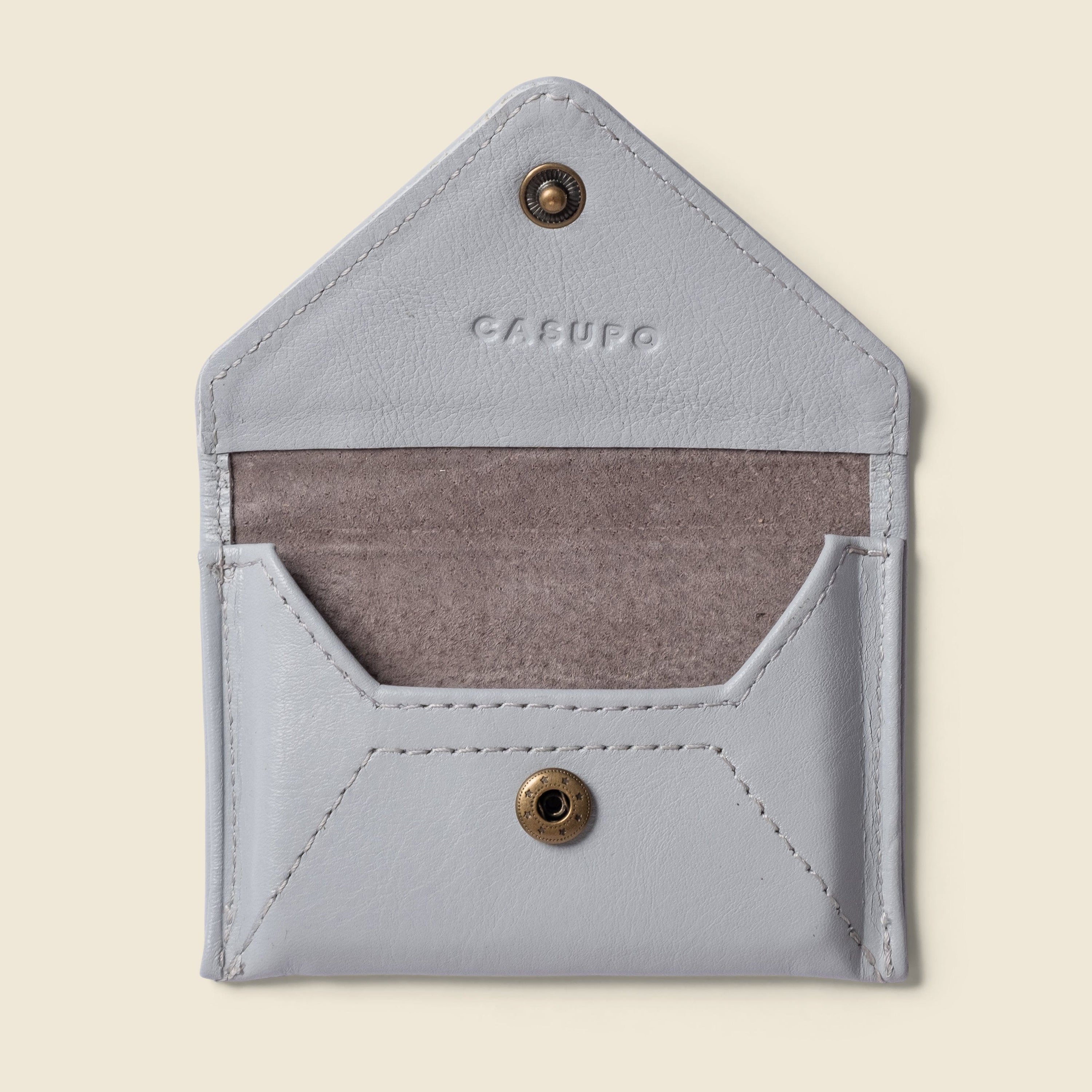CASUPO Envelope Wallet Mini Envelope Wallet With RFID protection - Ice Blue