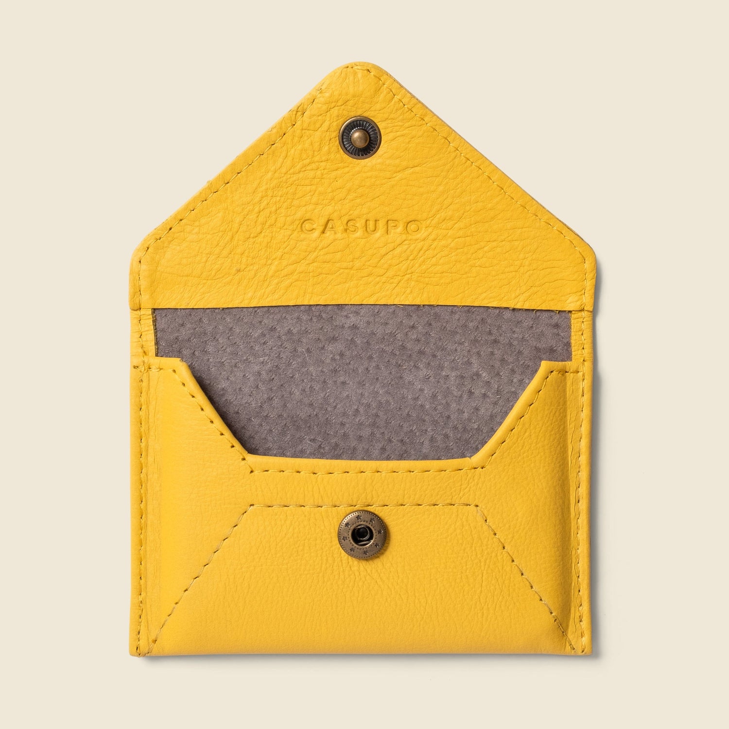 Mini Envelope Wallet With RFID protection - Sunny Yellow