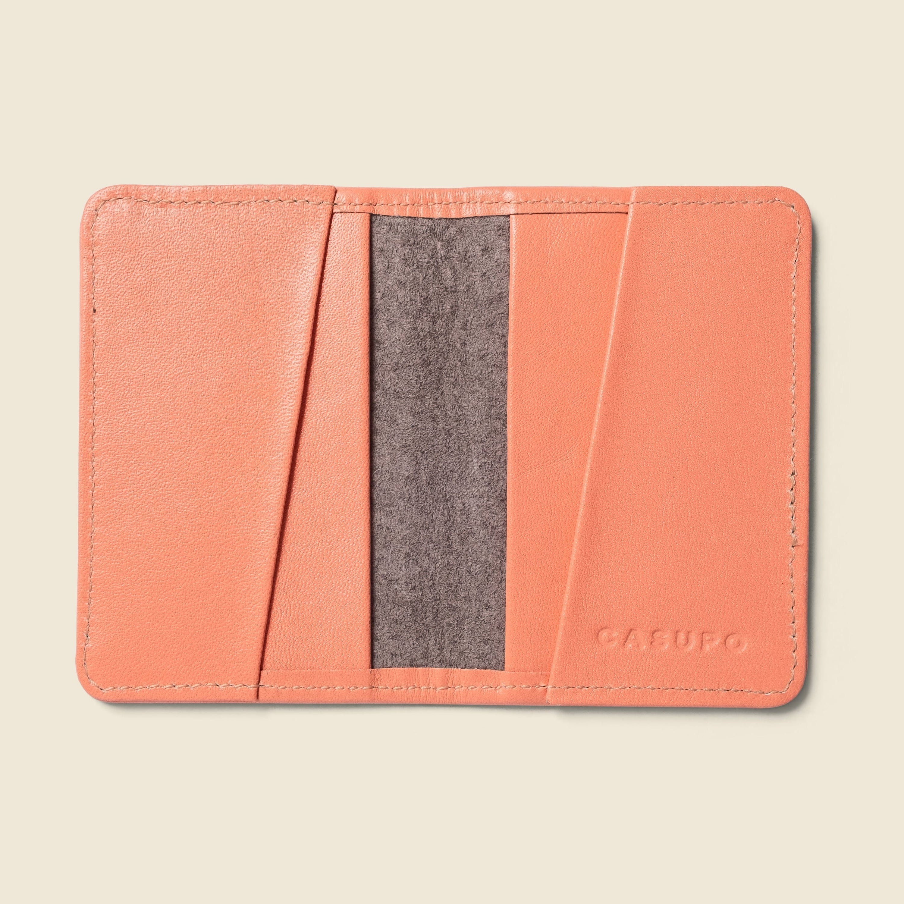CASUPO Small Bifold Compact Bifold with RFID Protection - Pink