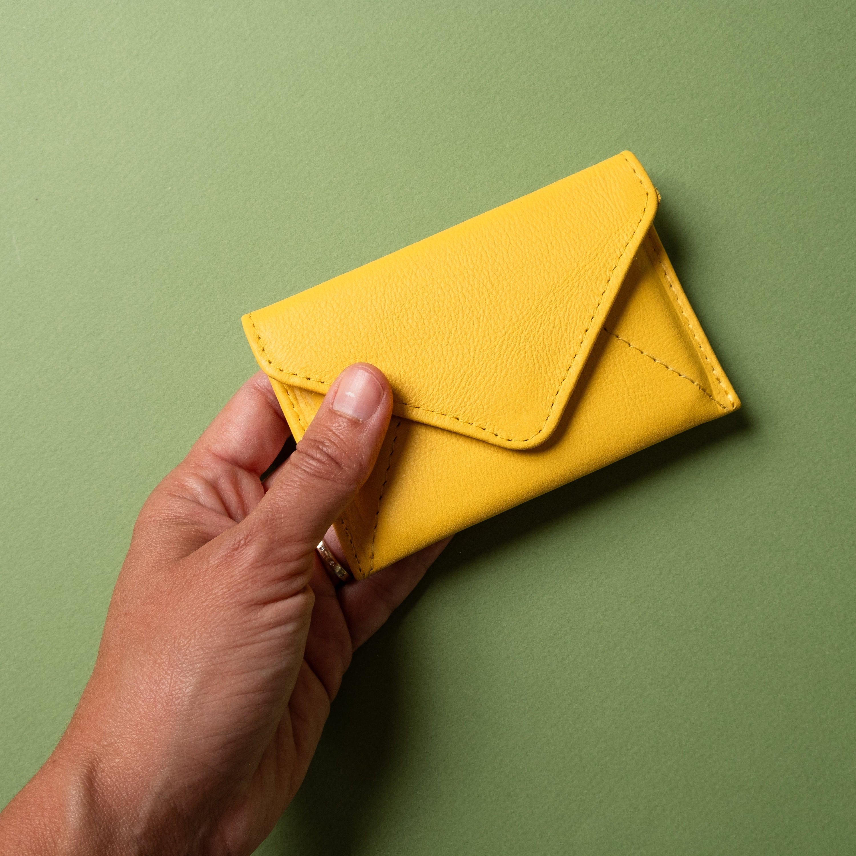 CASUPO Envelope Wallet Mini Envelope Wallet With RFID protection - Sunny Yellow