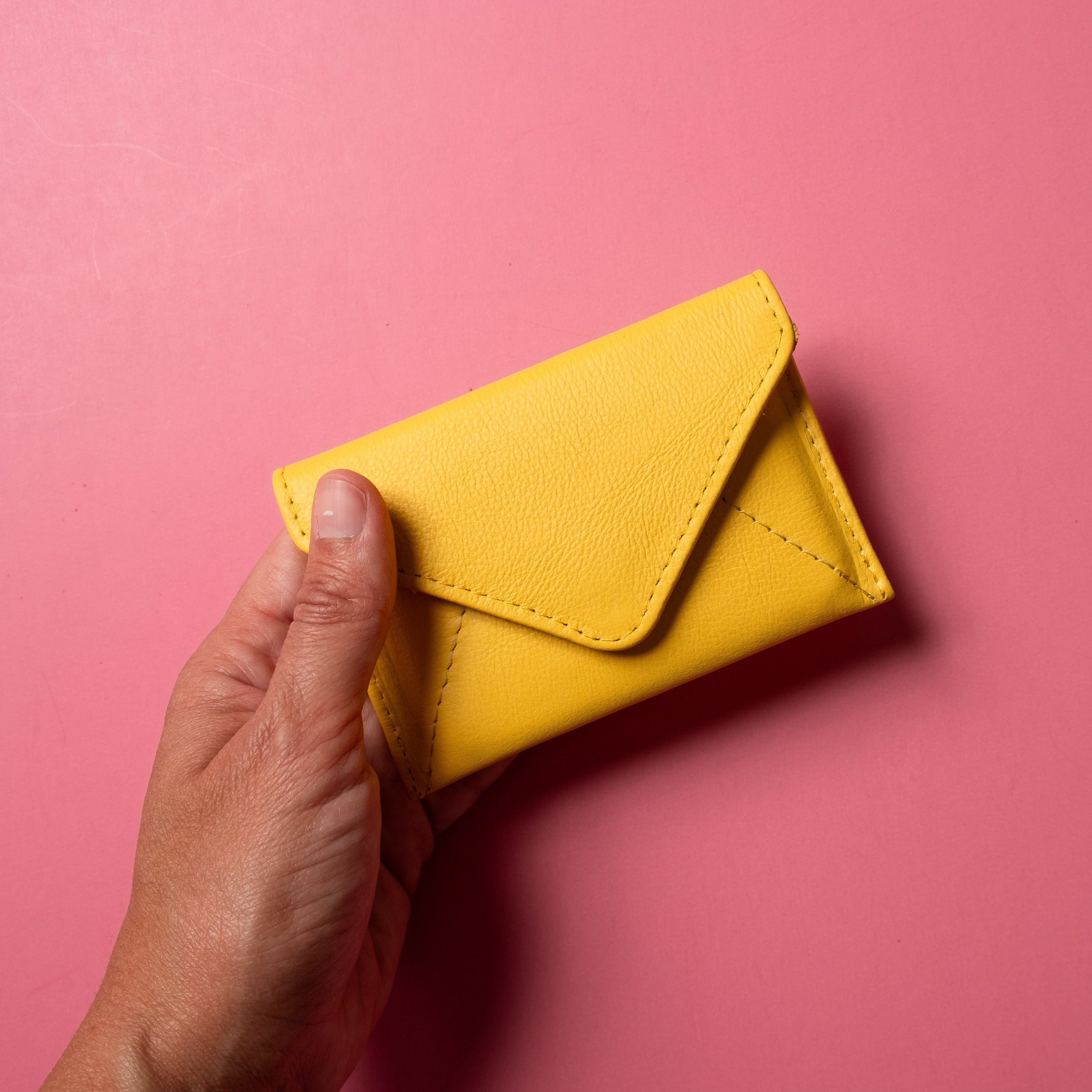CASUPO Envelope Wallet Mini Envelope Wallet With RFID protection - Sunny Yellow
