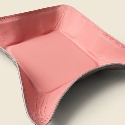 CASUPO Small Leather Goods Travel valet tray - Pink